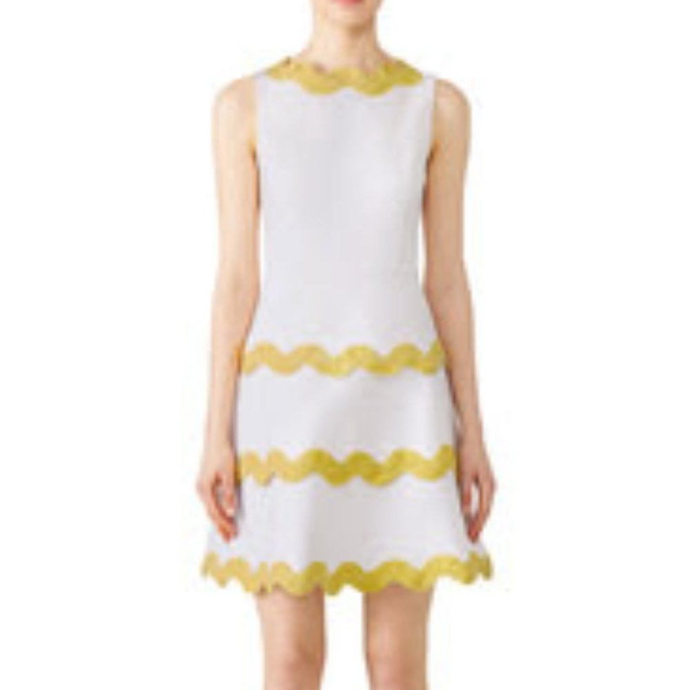 White Ric Rac Dress